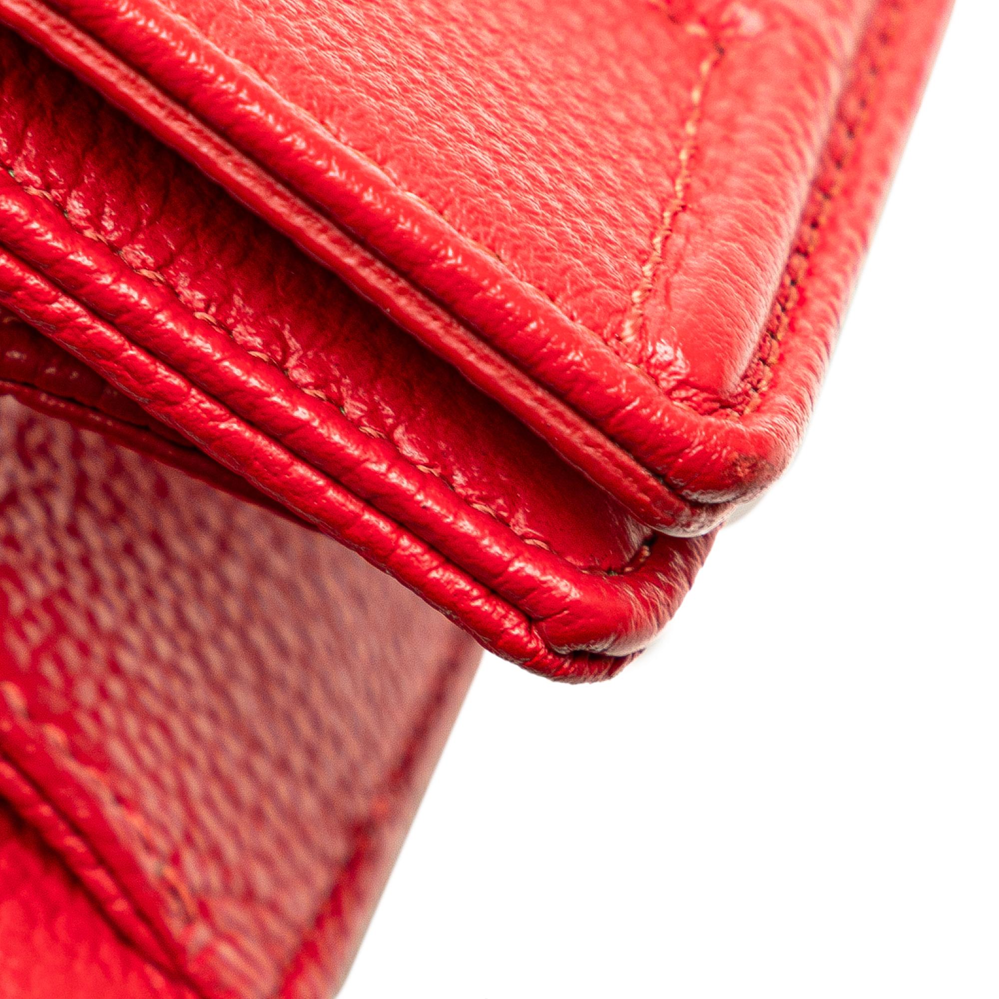 Dior Small Grained Calfskin Diorama Flap