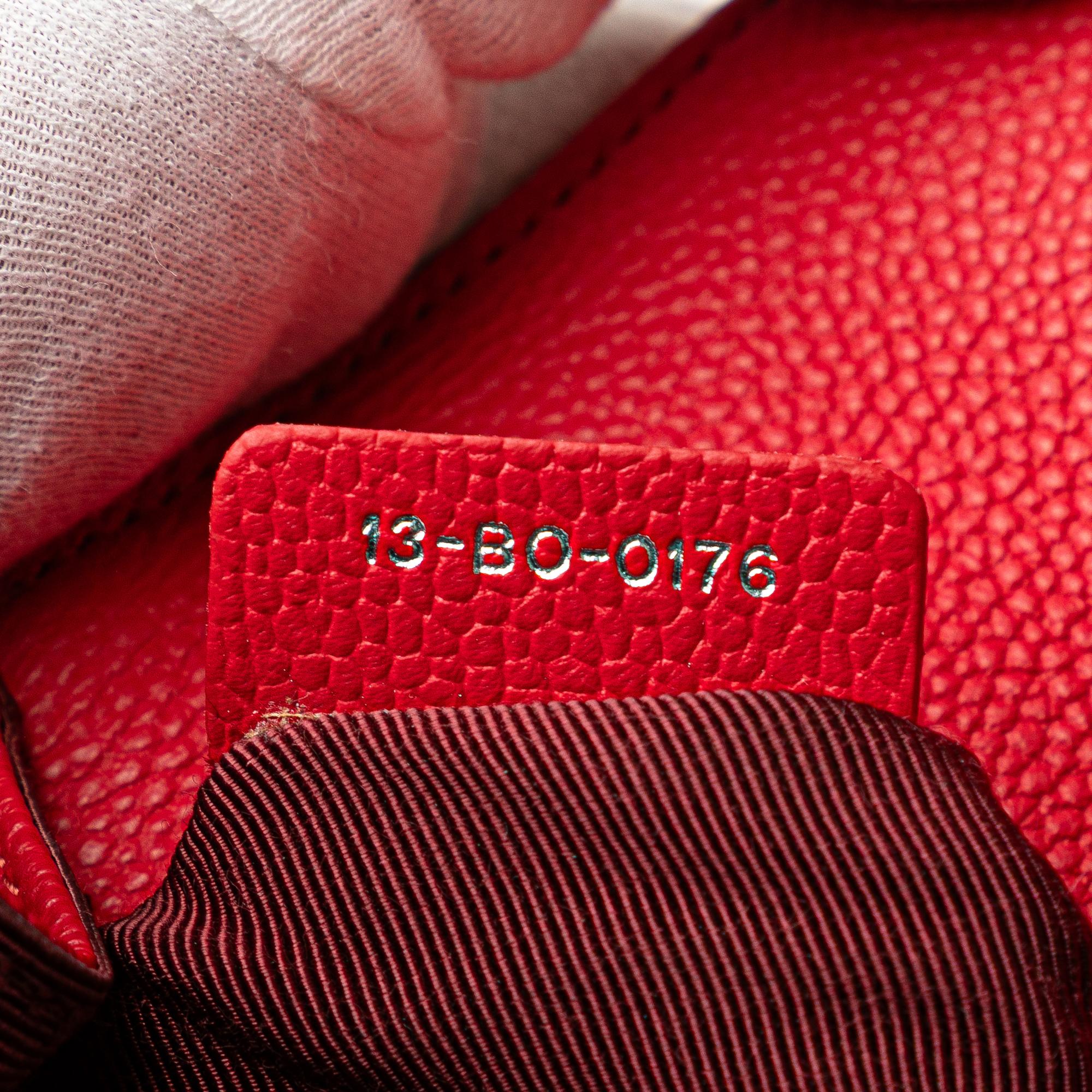 Dior Small Grained Calfskin Diorama Flap
