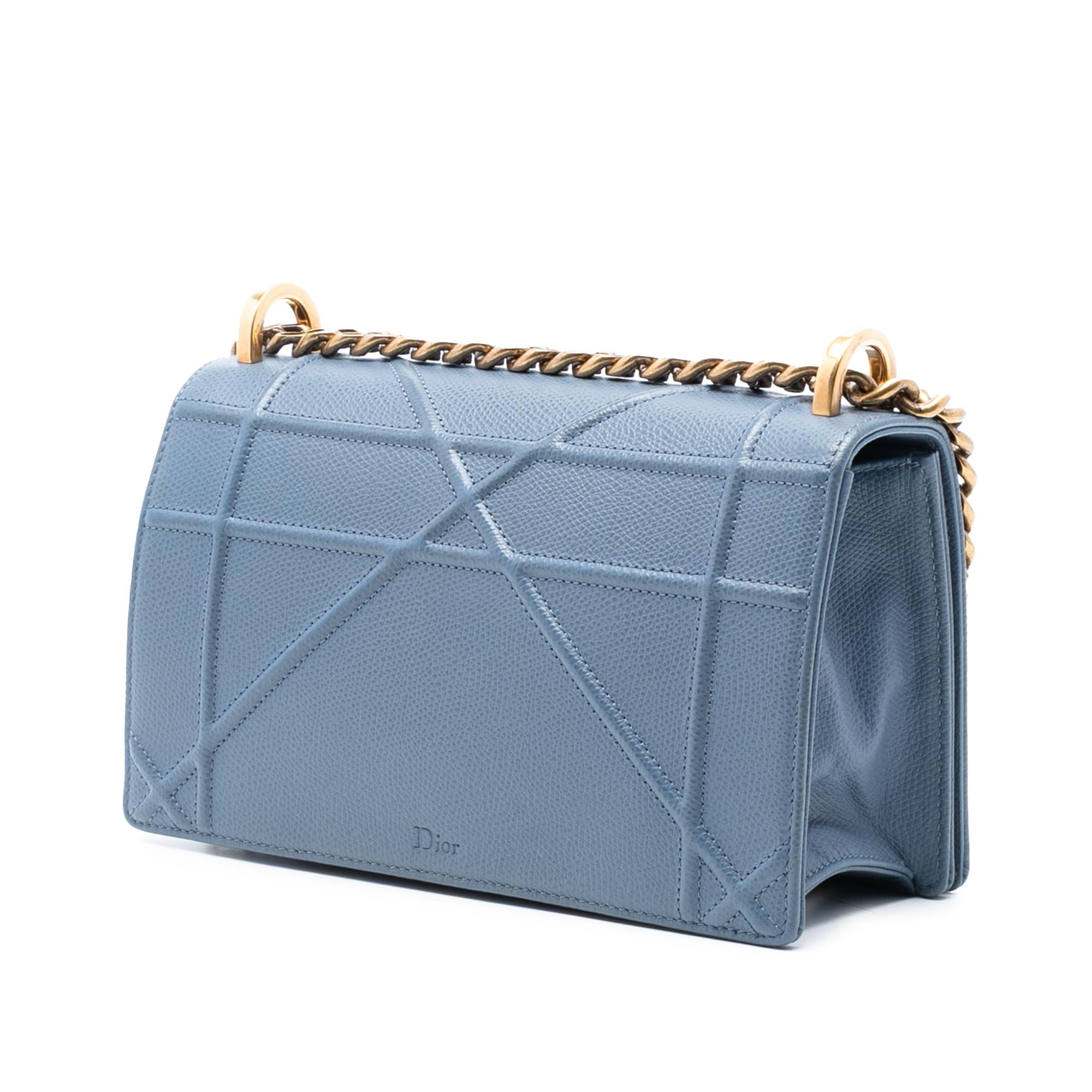Dior Small Grained Calfskin Diorama Flap