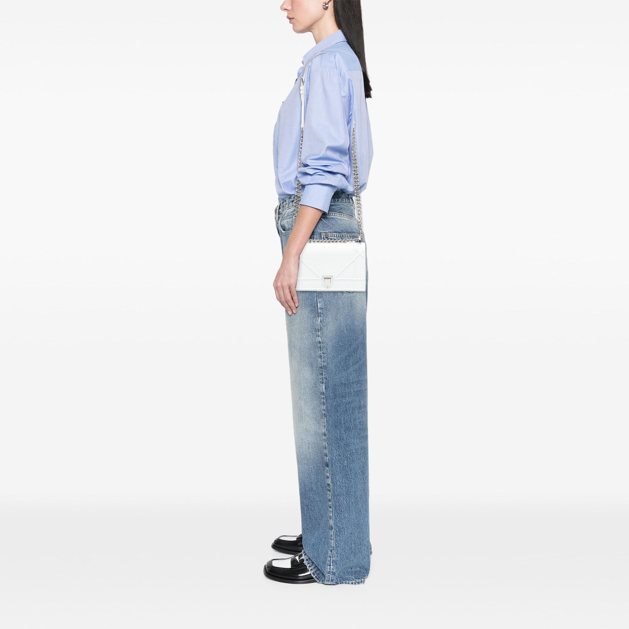 Dior Small Grained Calfskin Diorama Flap