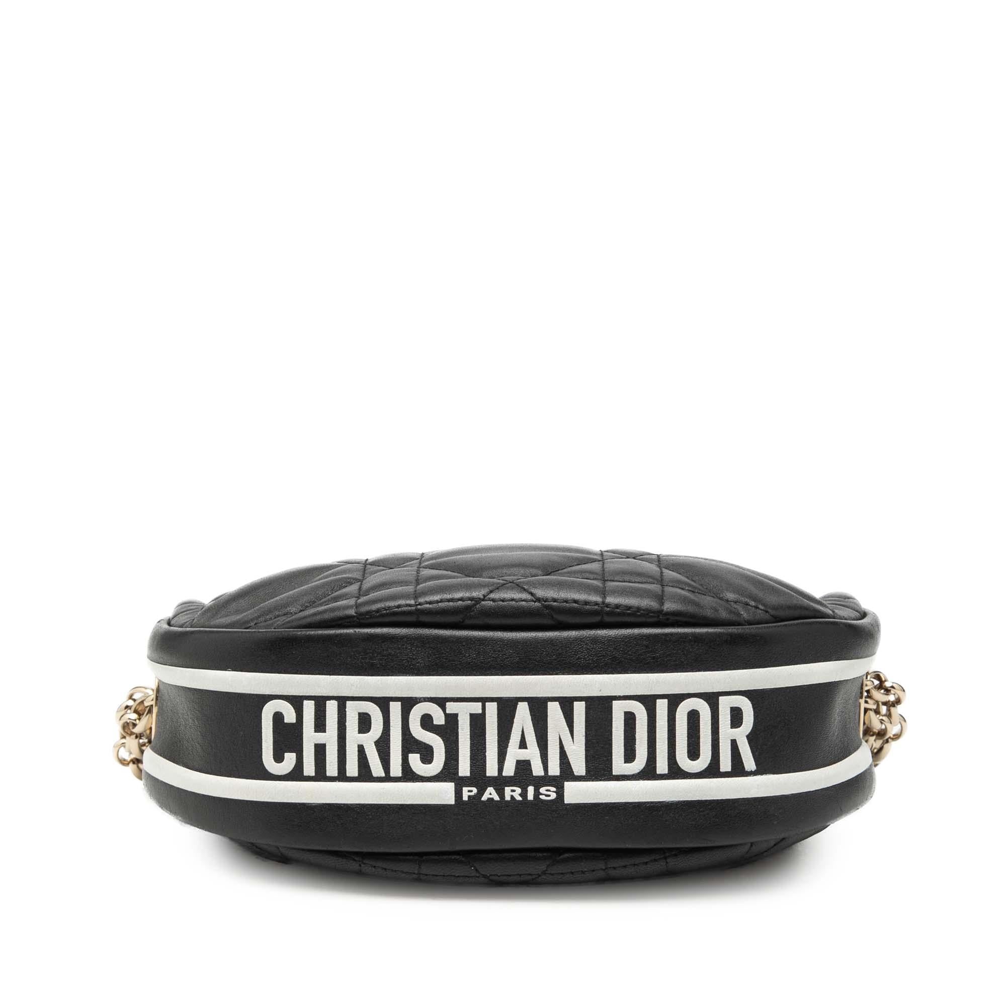Dior Small Lambskin Cannage Dior Vibe Hobo