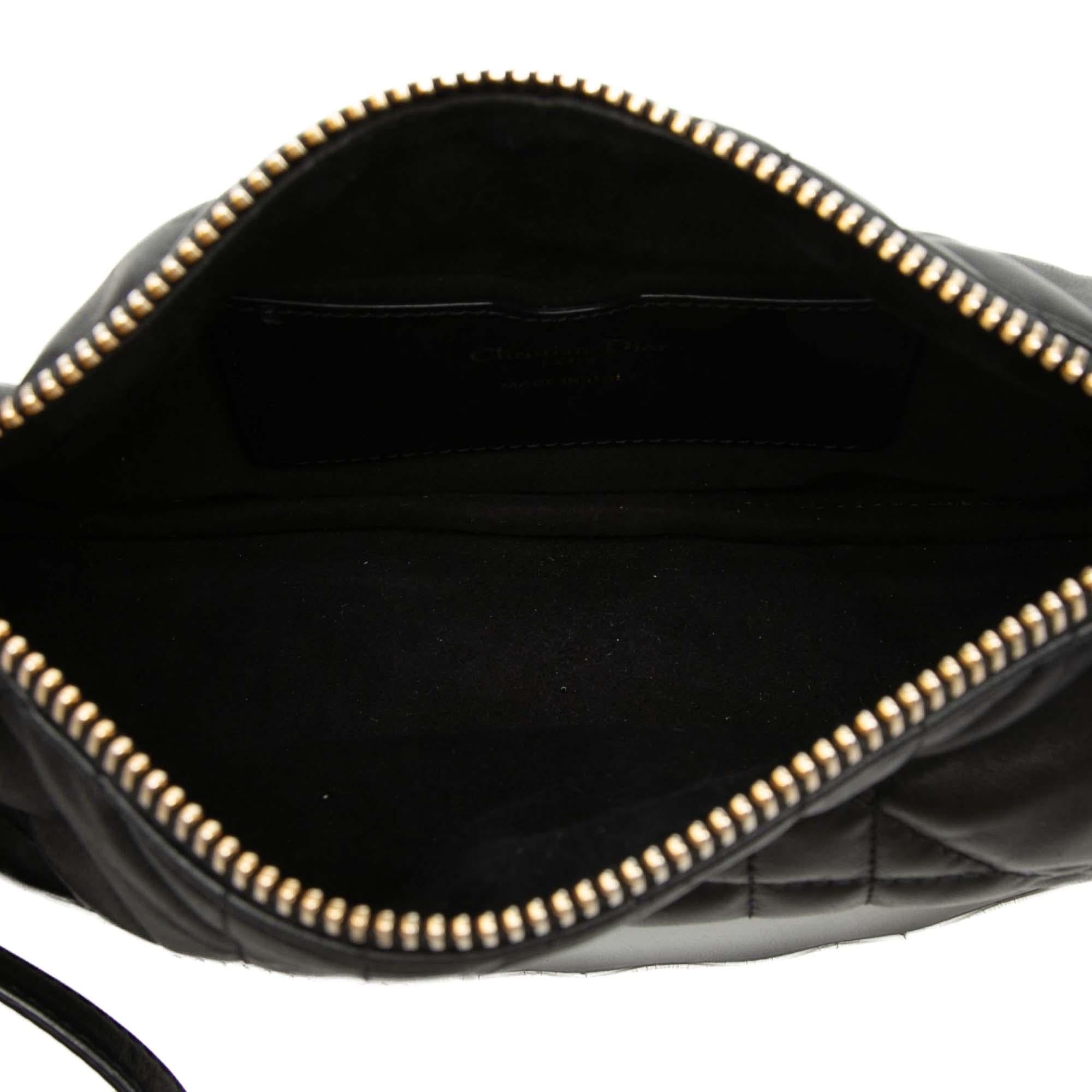Dior Small Lambskin Cannage Dior Vibe Hobo