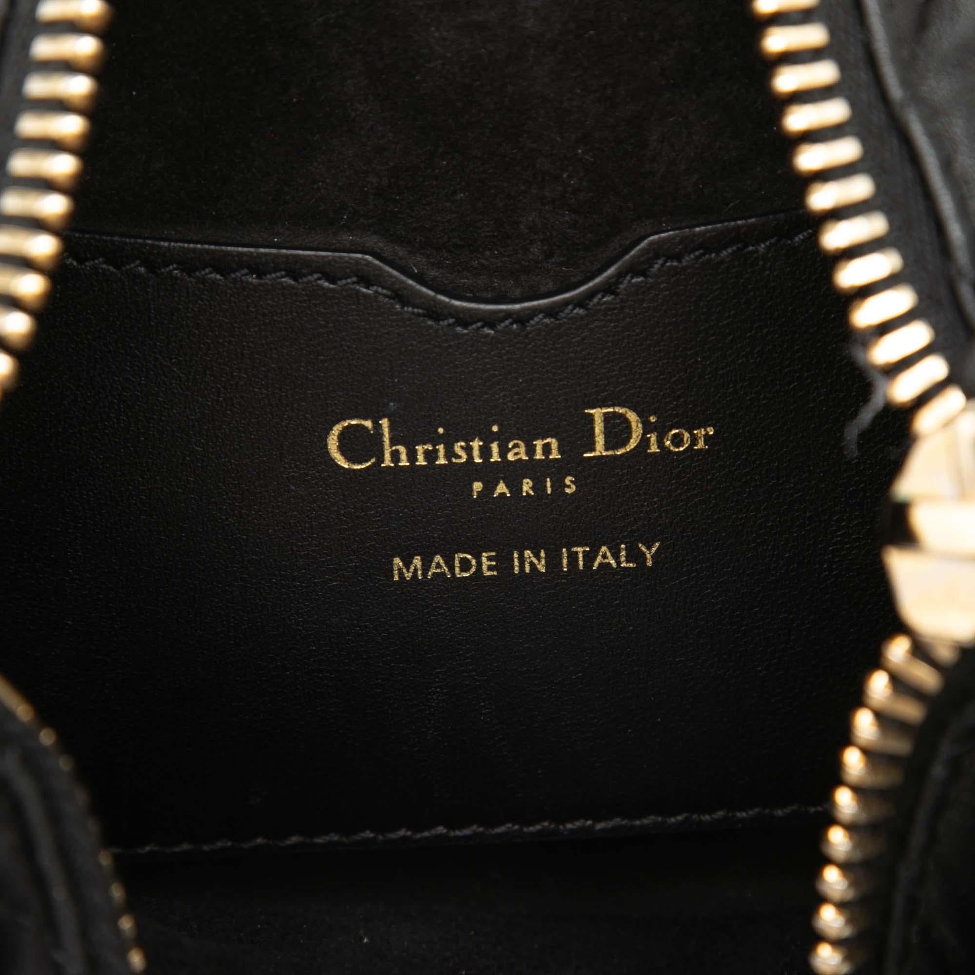 Dior Small Lambskin Cannage Dior Vibe Hobo