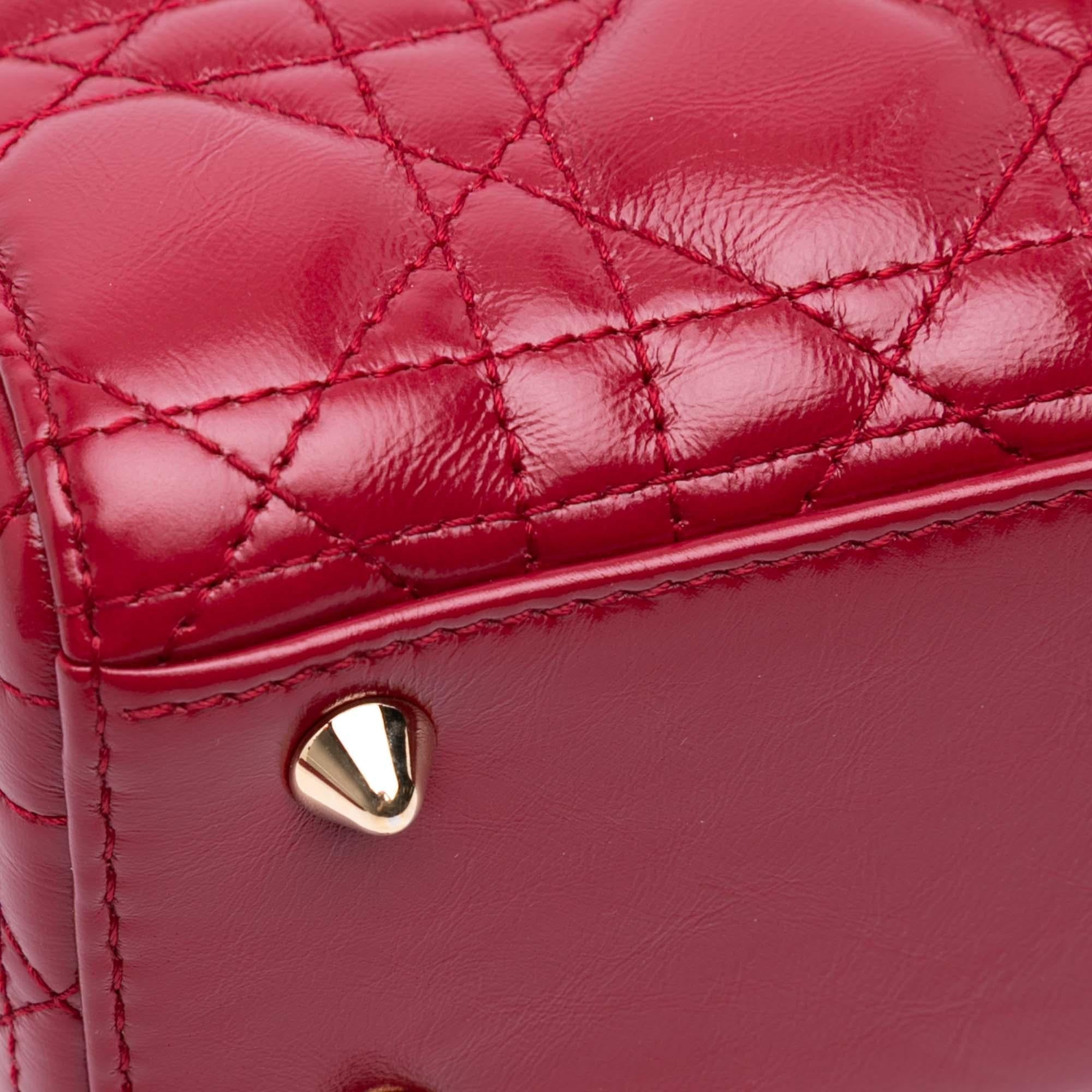 Dior Small Lambskin Cannage My ABCDior Lady Dior