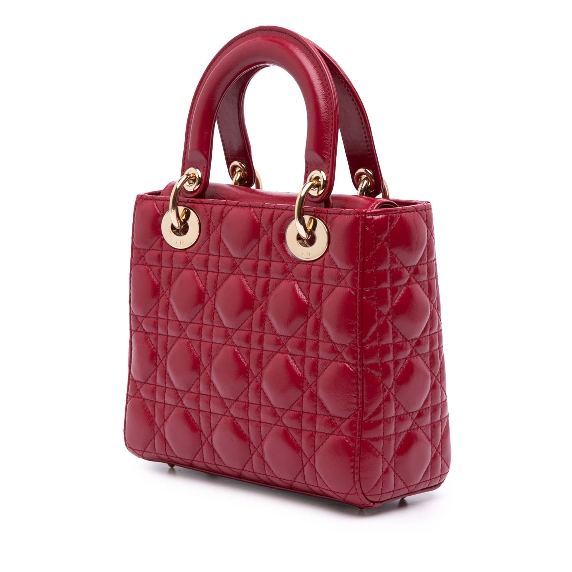 Dior Small Lambskin Cannage My ABCDior Lady Dior