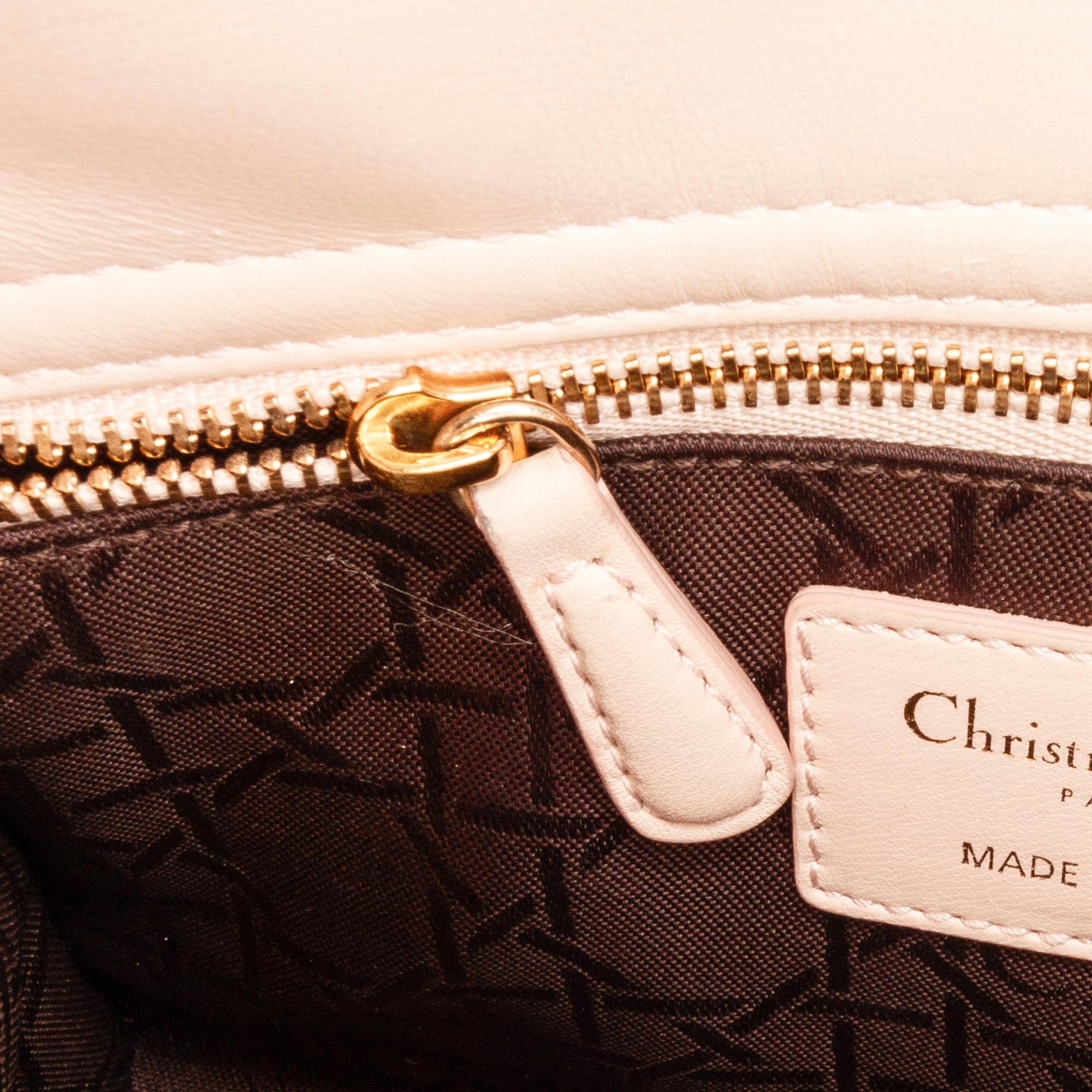 Dior Small Lambskin Cannage My ABCDior Lady Dior