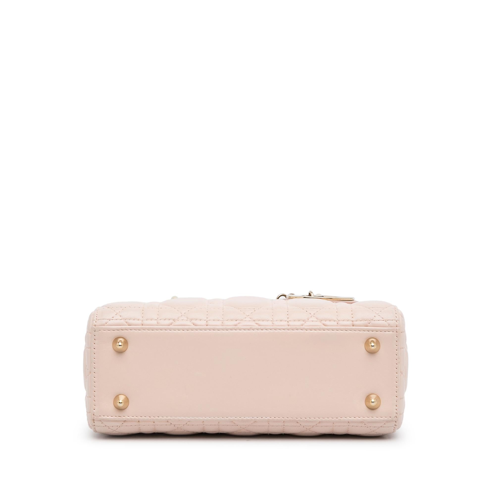 Dior Small Lambskin Cannage My ABCDior Lady Dior