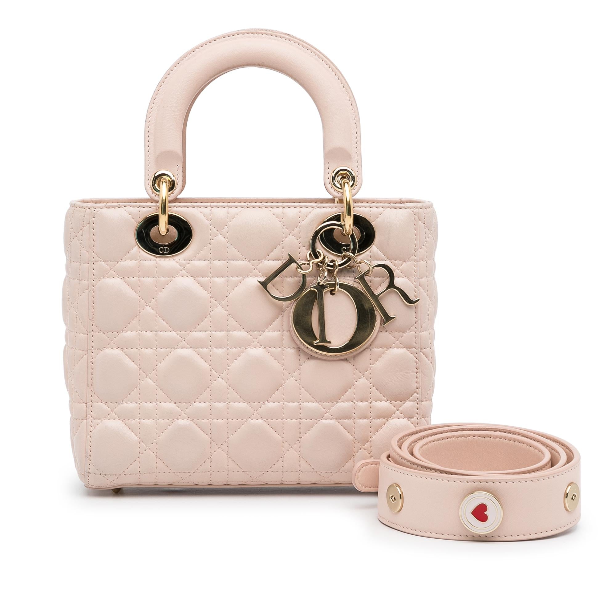 Dior Small Lambskin Cannage My ABCDior Lady Dior