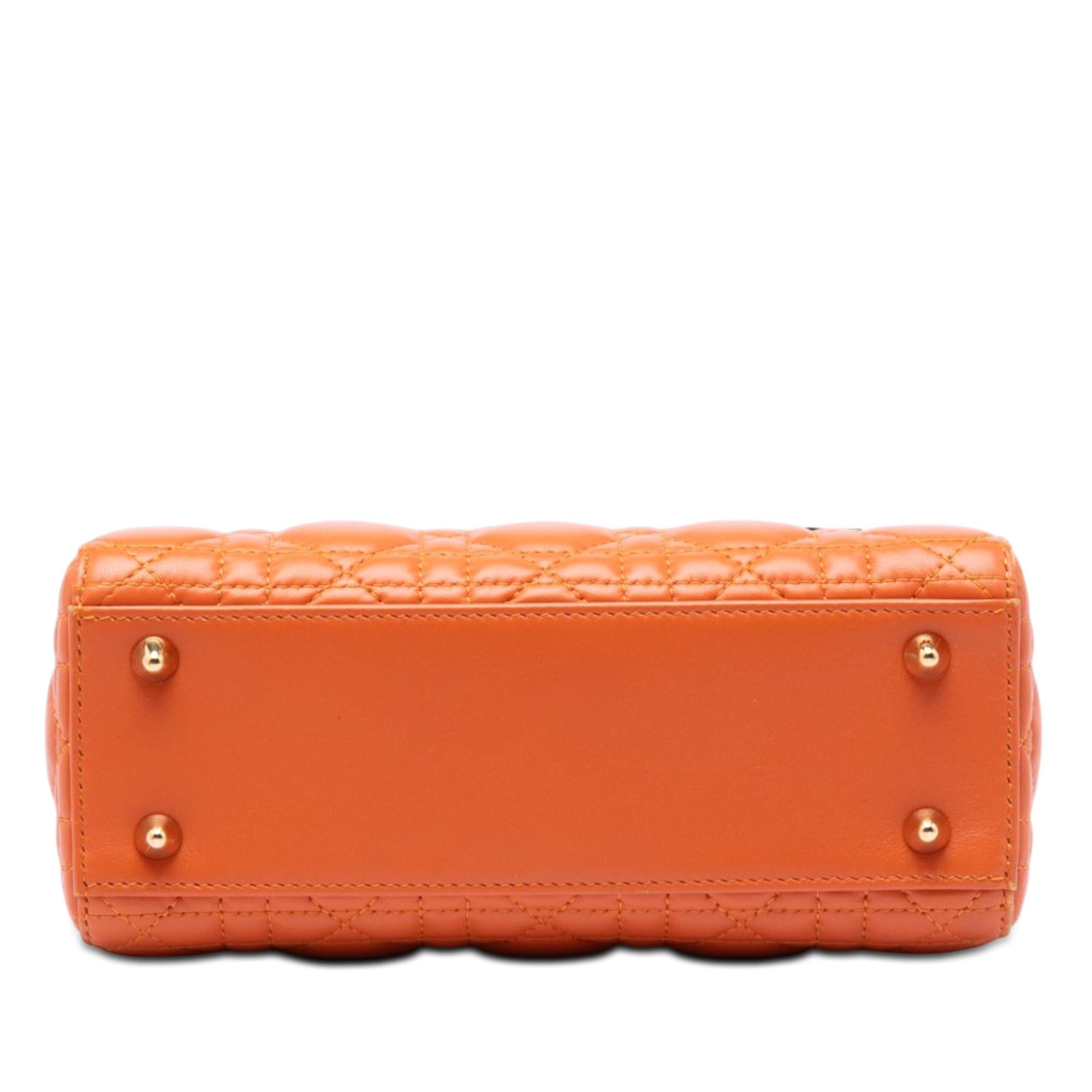 Dior Small Lambskin Cannage MyABCDior Lady Dior