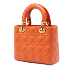 Dior Small Lambskin Cannage MyABCDior Lady Dior