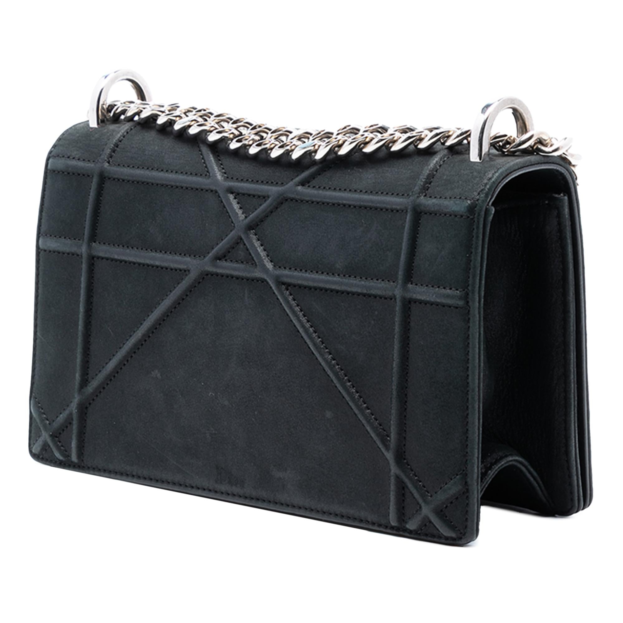 Dior Small Lambskin Diorama Flap