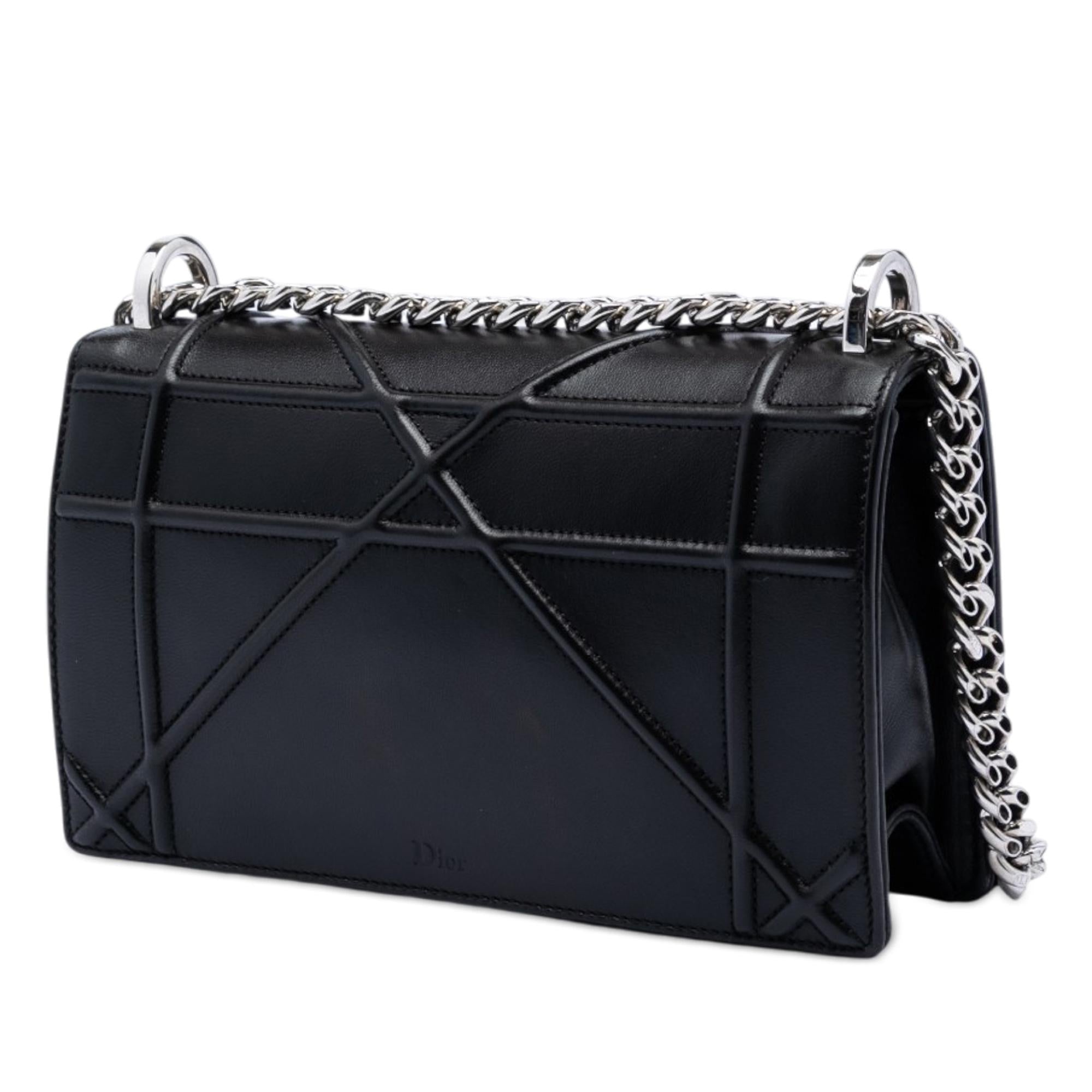 Dior Small Lambskin Diorama Flap
