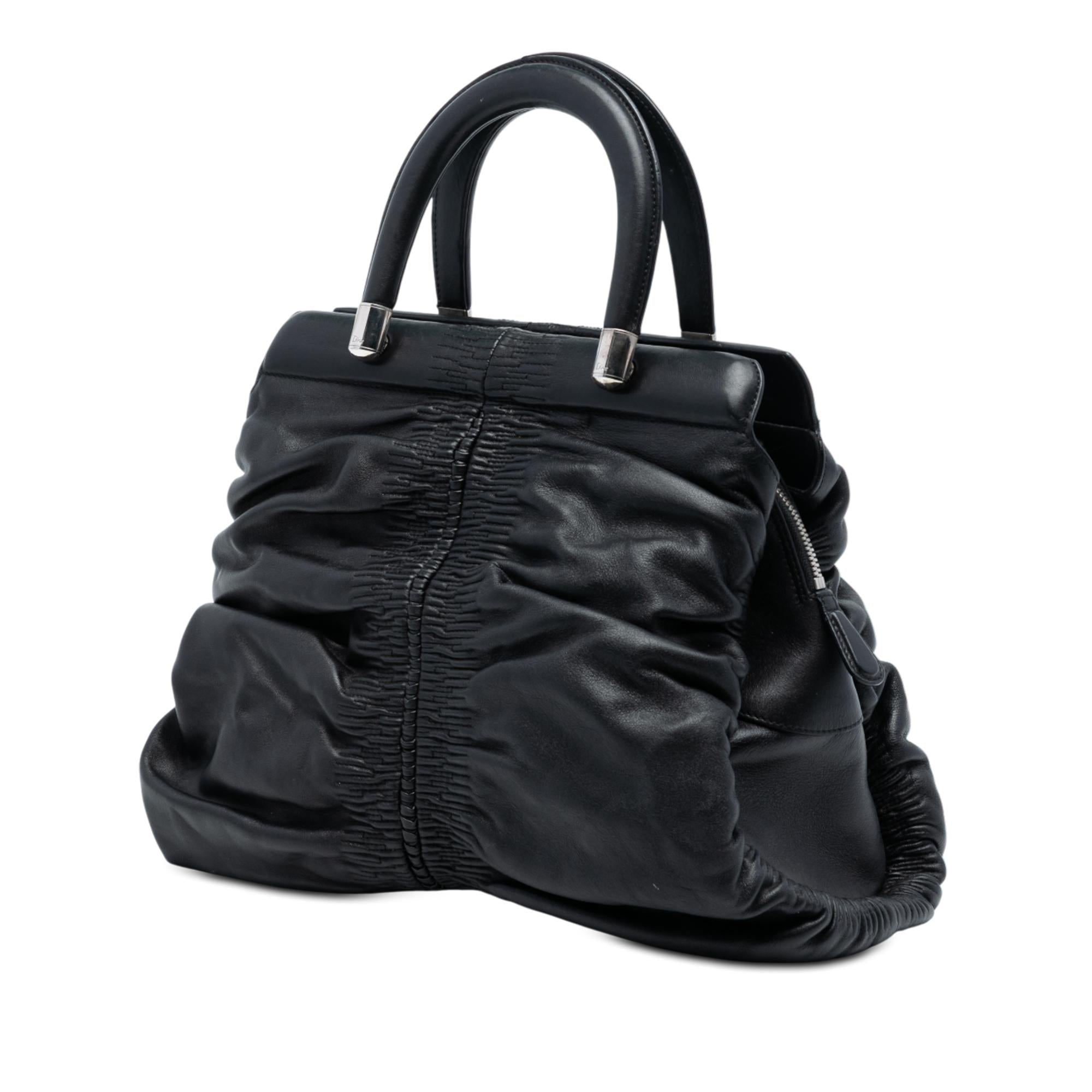 Dior Small Lambskin Karenina Frame Bag
