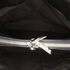 Dior Small Lambskin Macrocannage Lady Dior Soft Zipped Shopping Tote