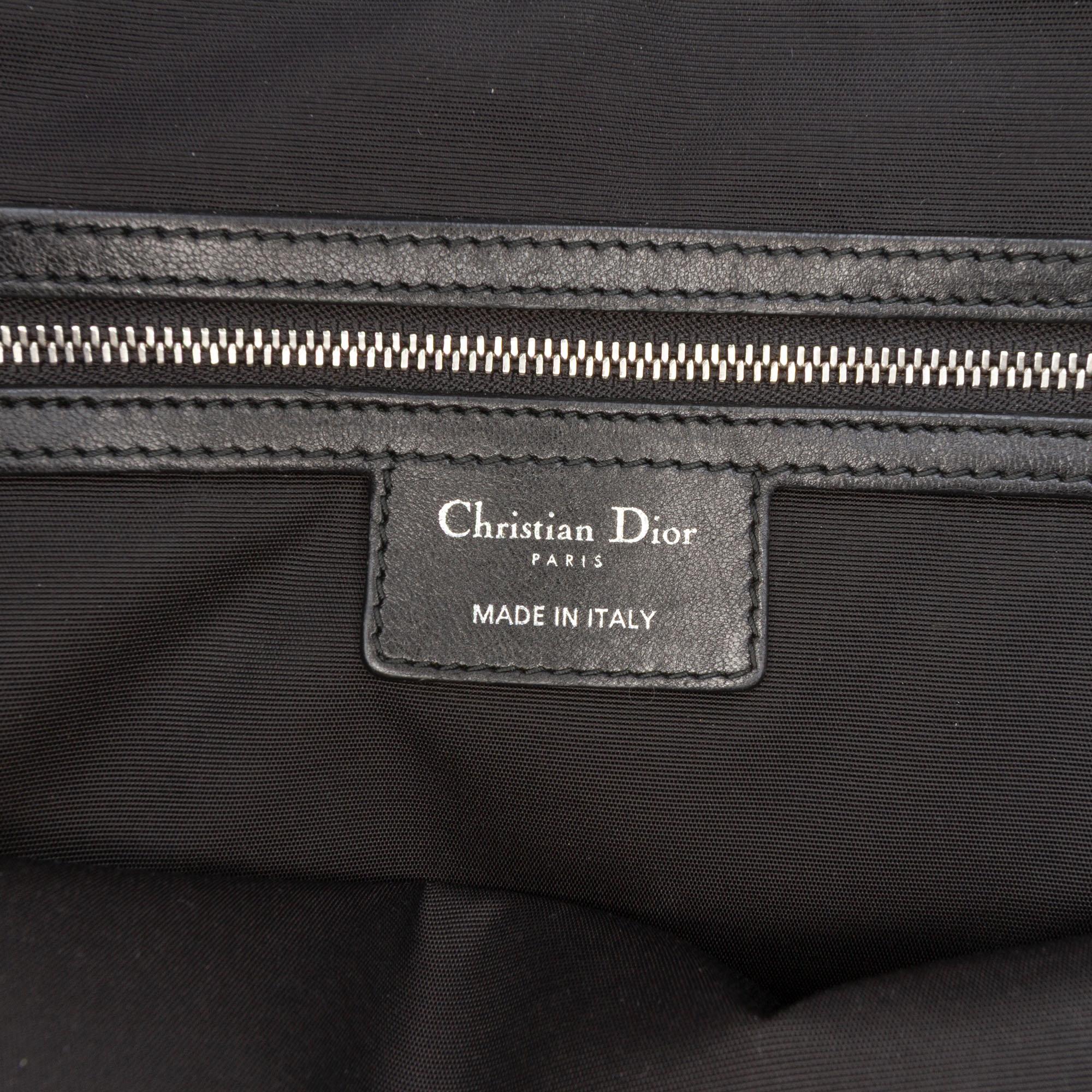Dior Small Lambskin Macrocannage Lady Dior Soft Zipped Shopping Tote