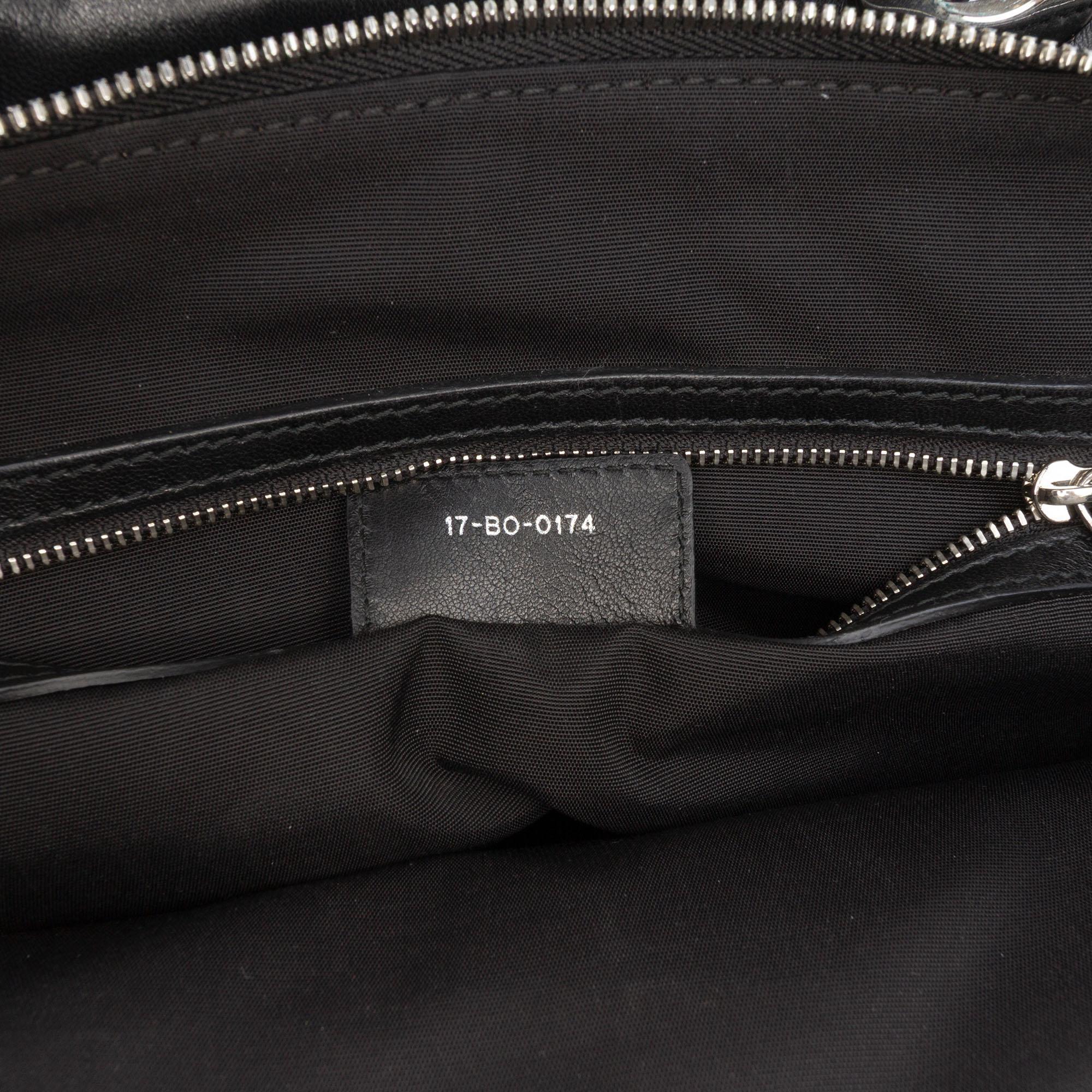 Dior Small Lambskin Macrocannage Lady Dior Soft Zipped Shopping Tote