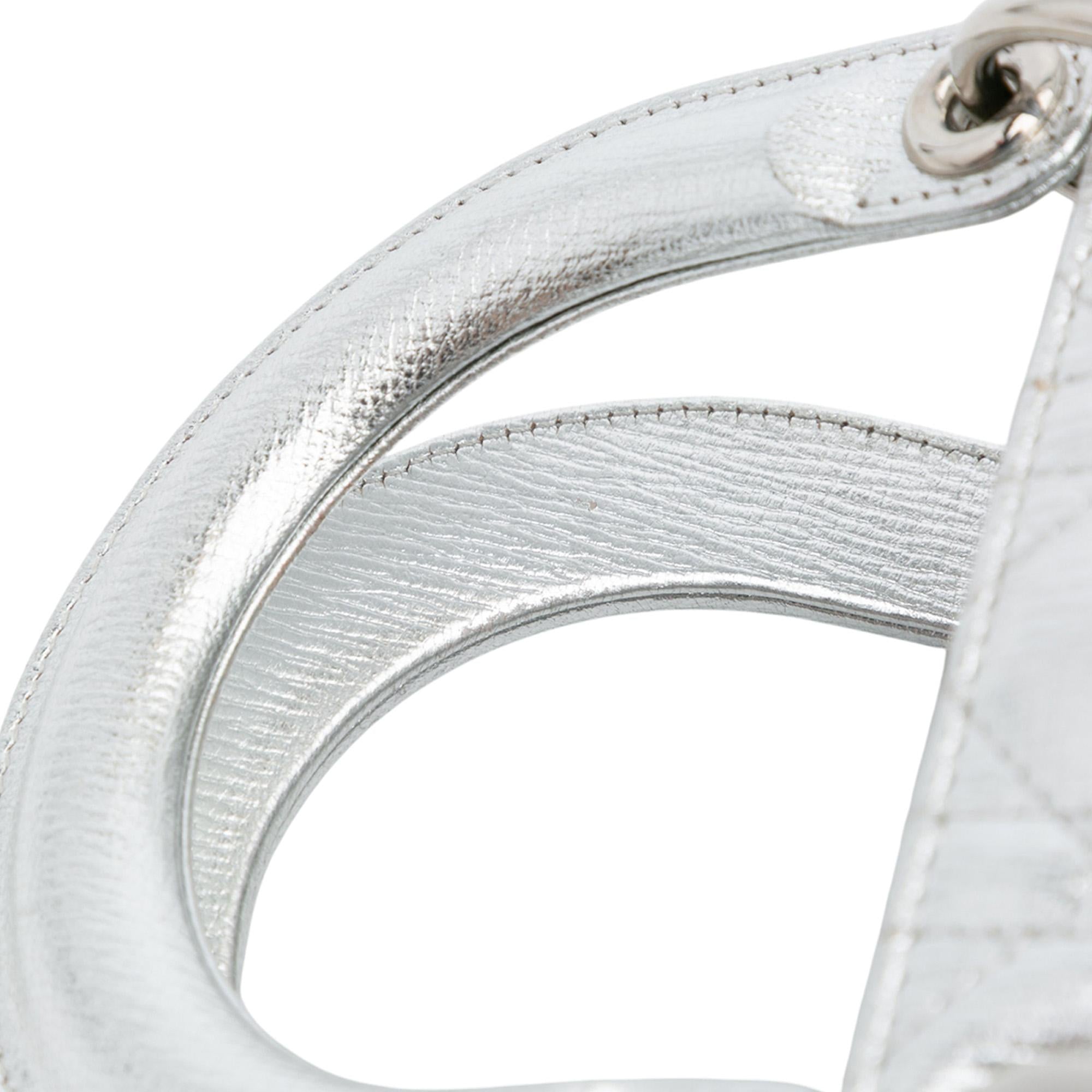 Dior Small Metallic Grained Calfskin Cannage My ABCDior Lady Dior