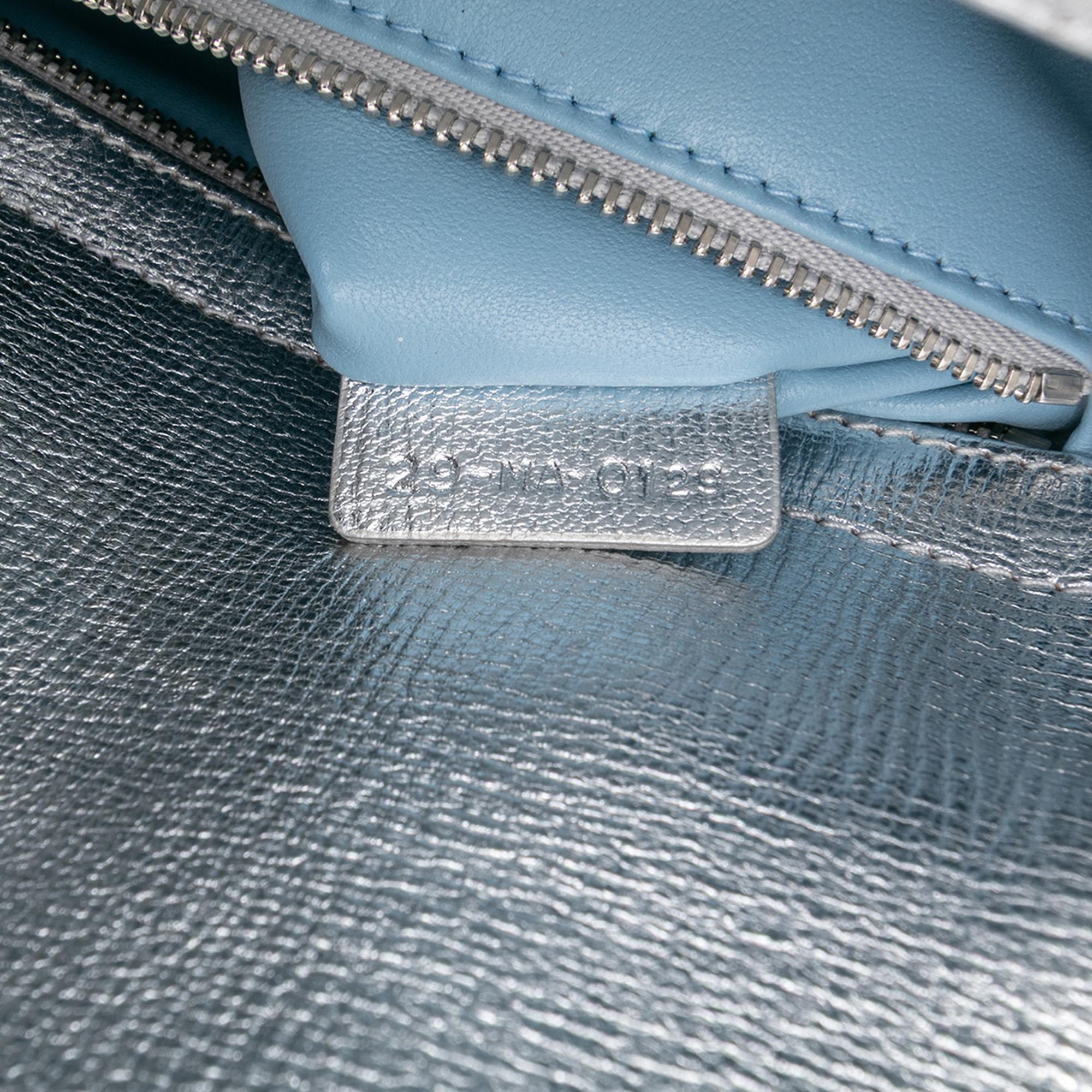 Dior Small Metallic Grained Calfskin Cannage My ABCDior Lady Dior