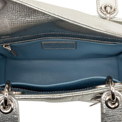 Dior Small Metallic Grained Calfskin Cannage My ABCDior Lady Dior