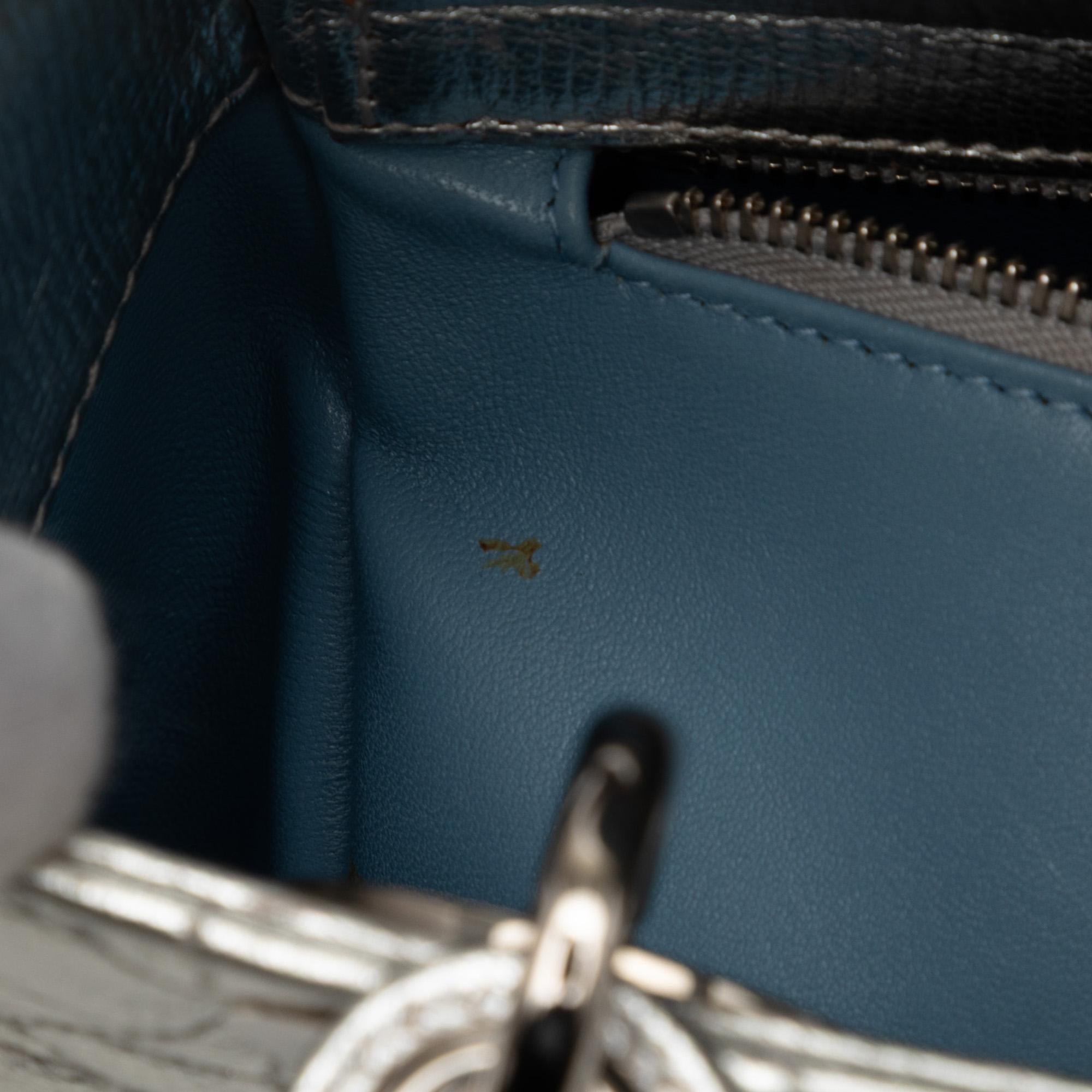 Dior Small Metallic Grained Calfskin Cannage My ABCDior Lady Dior