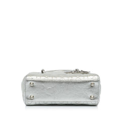 Dior Small Metallic Grained Calfskin Cannage My ABCDior Lady Dior
