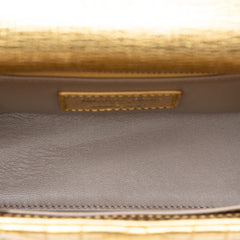 Dior Small Metallic Grained Calfskin Cannage My ABCDior Lady Dior