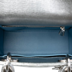 Dior Small Metallic Grained Calfskin Cannage My ABCDior Lady Dior