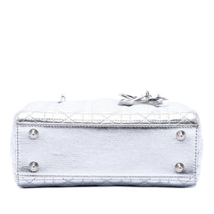 Dior Small Metallic Grained Calfskin Cannage My ABCDior Lady Dior