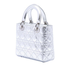 Dior Small Metallic Grained Calfskin Cannage My ABCDior Lady Dior