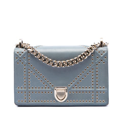 Dior Small Studded Calfskin Diorama Crossbody
