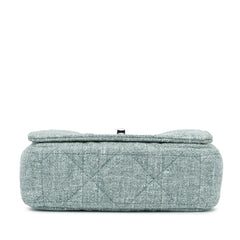 Dior Small Tweed Macrocannage Caro Bag