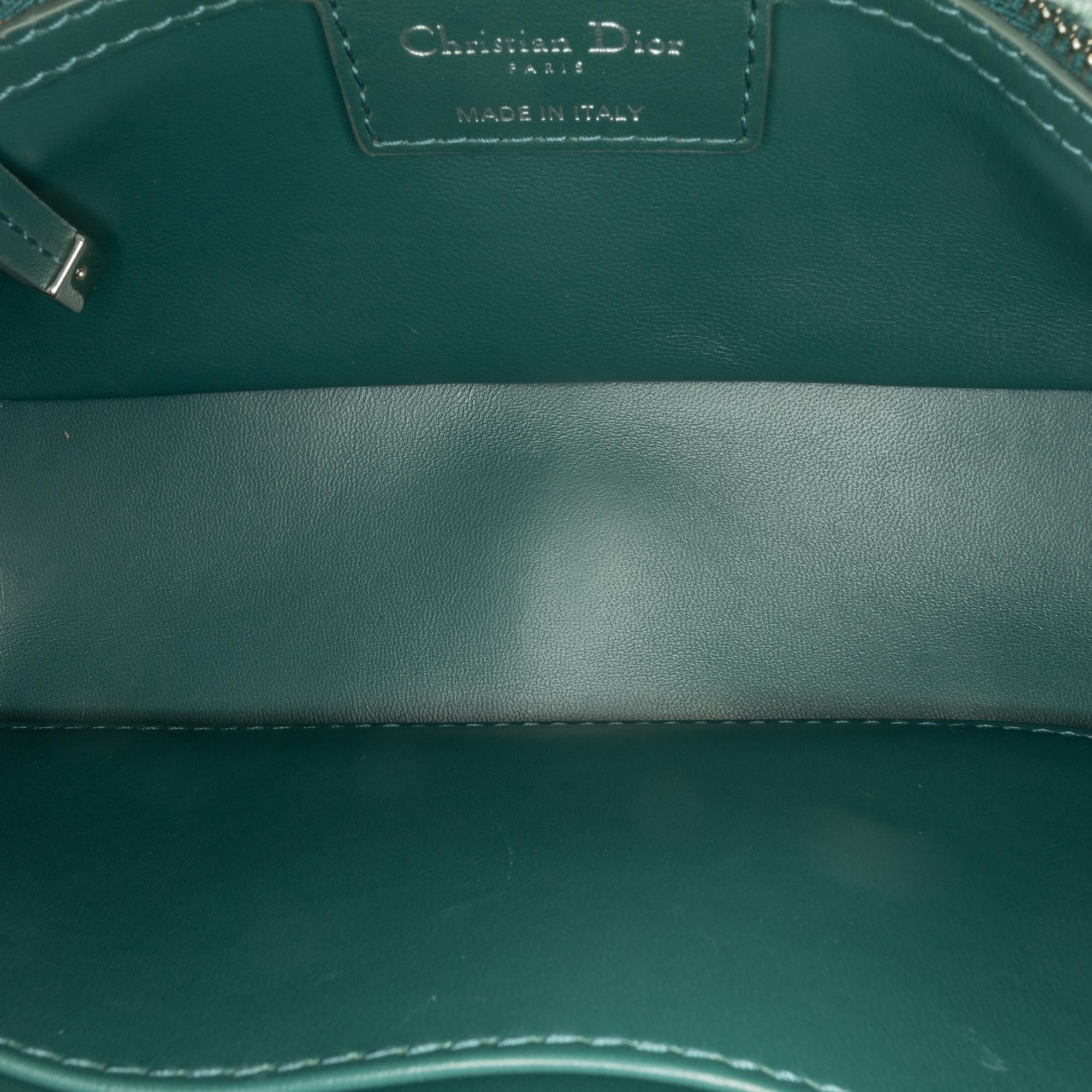 Dior Small Tweed Macrocannage Caro Bag
