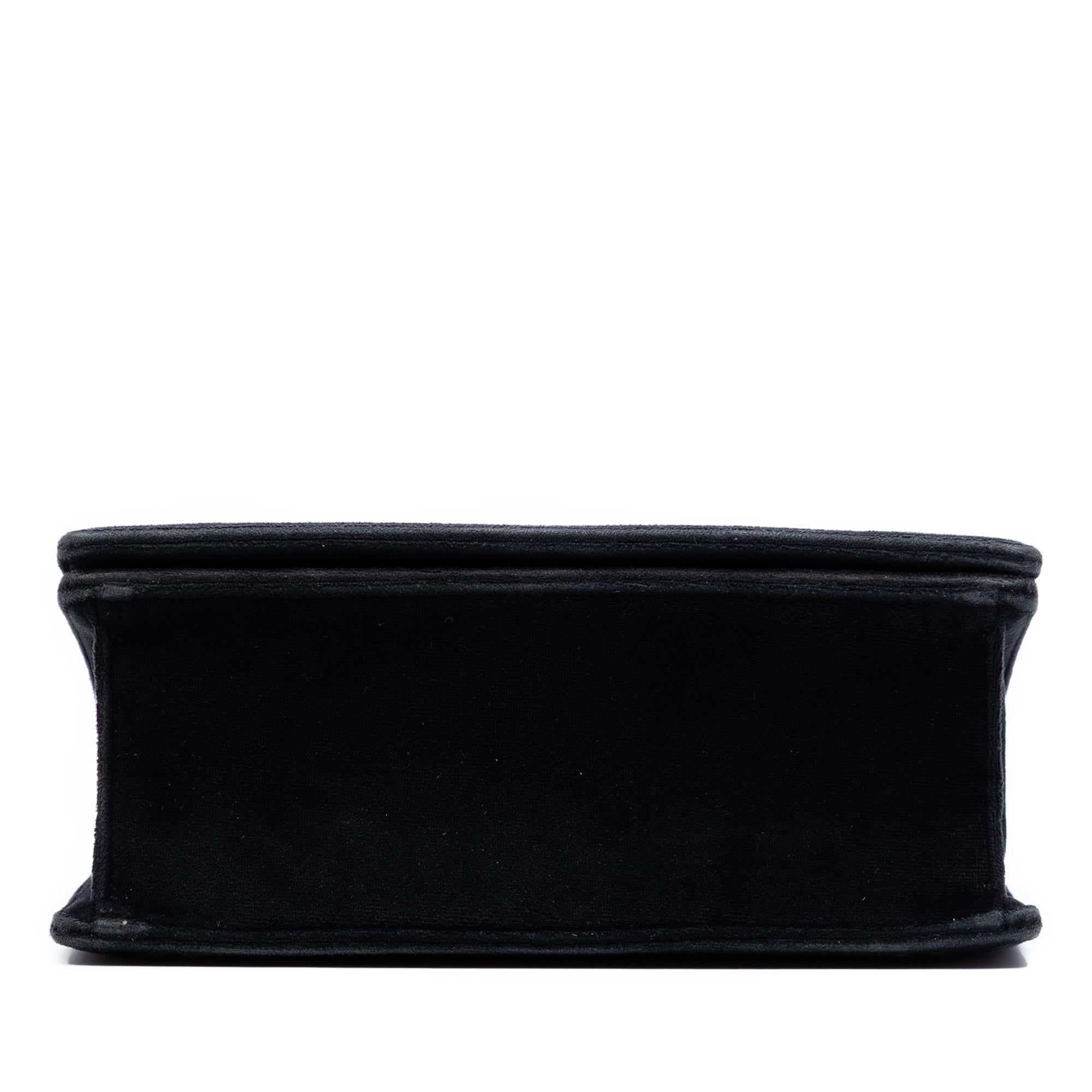 Dior Small Velvet Diorama Flap