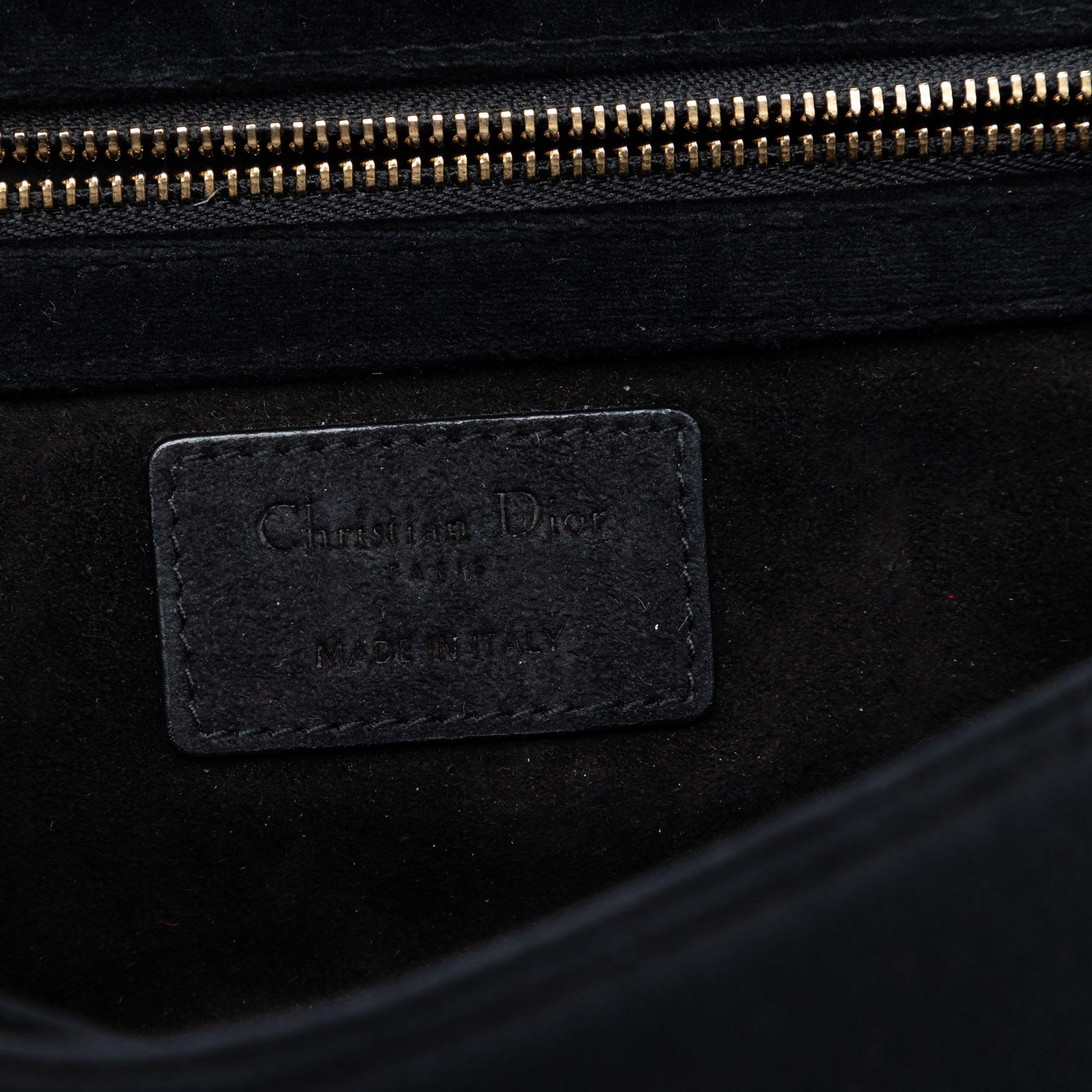 Dior Small Velvet Diorama Flap