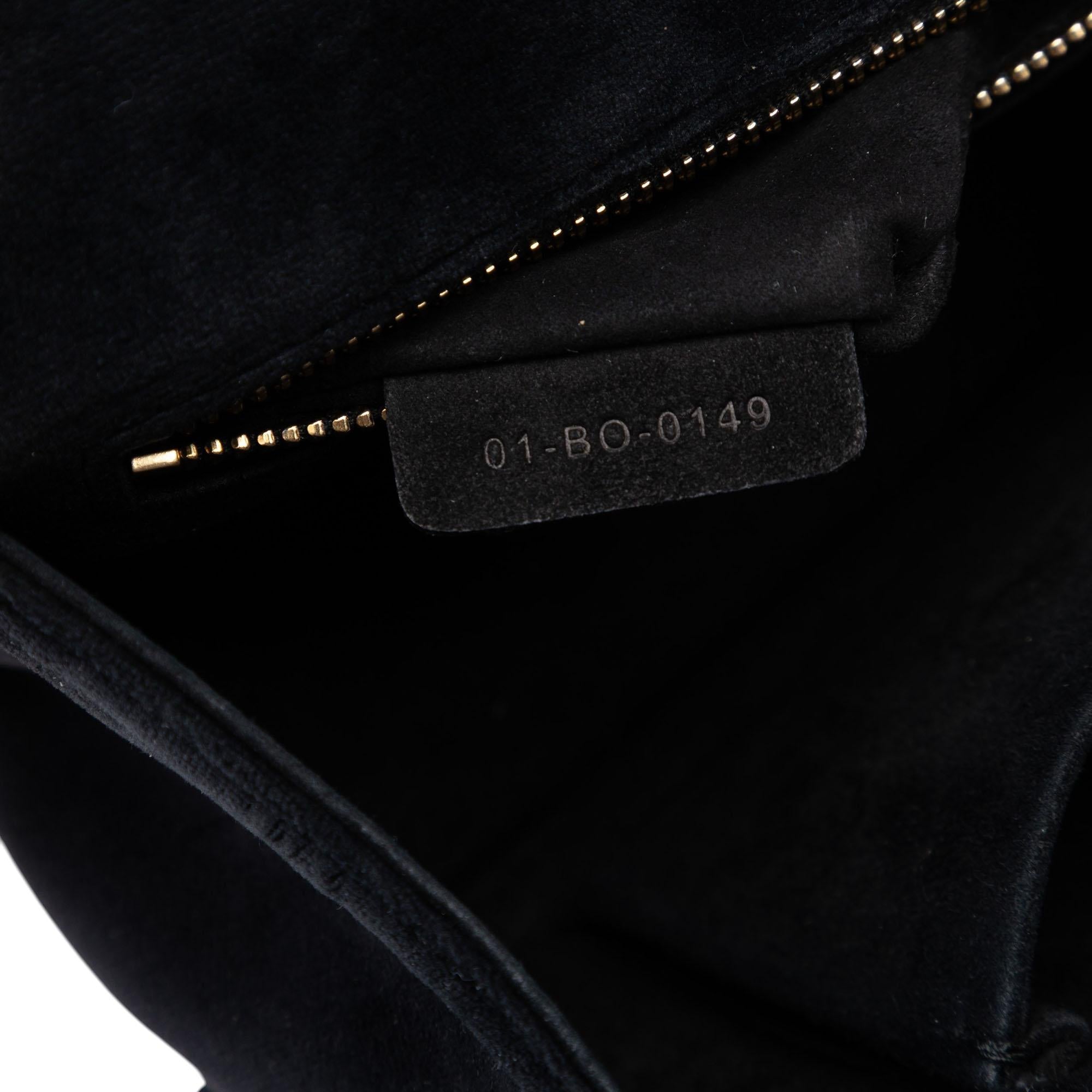 Dior Small Velvet Diorama Flap