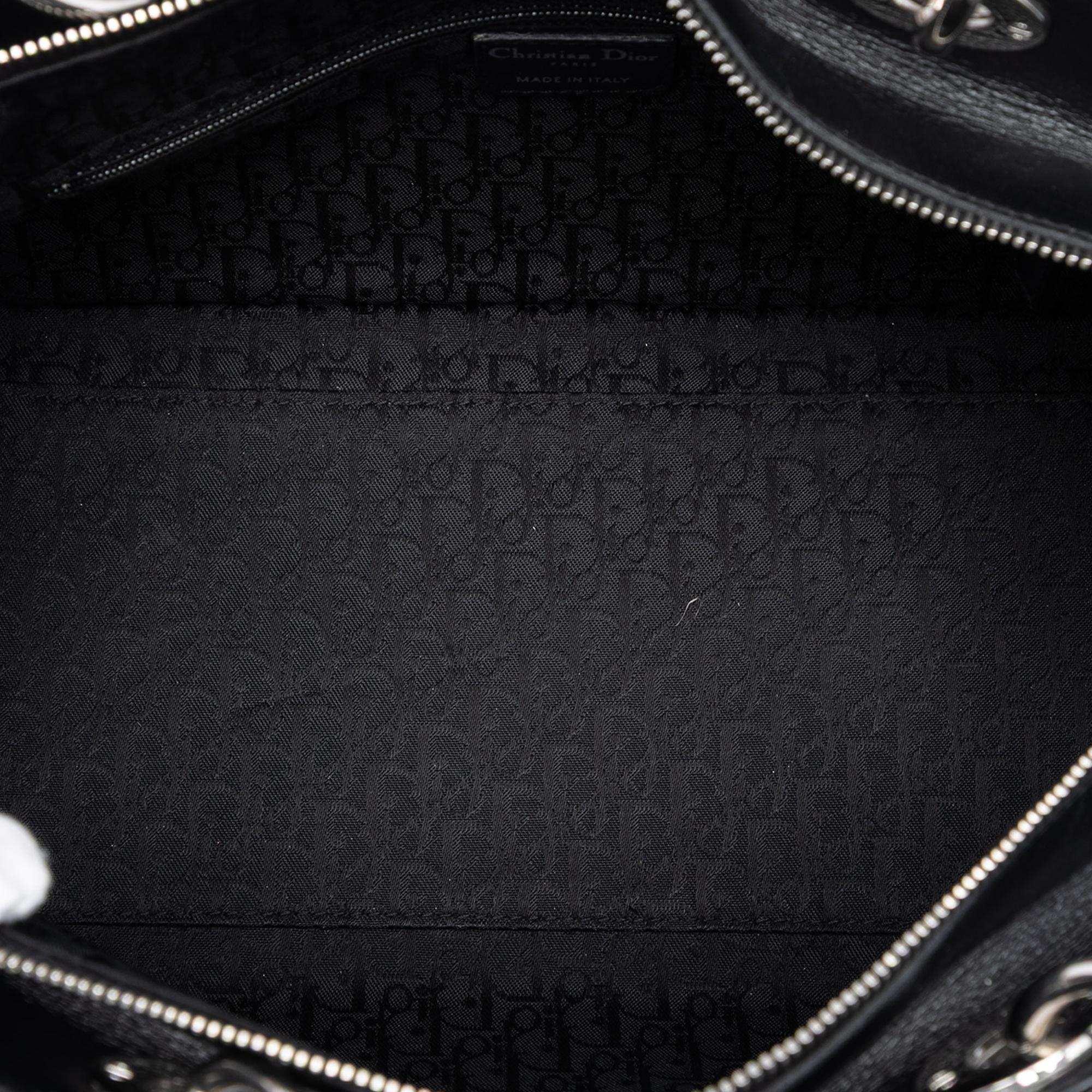 Dior Stitched Lambskin Cannage Handbag