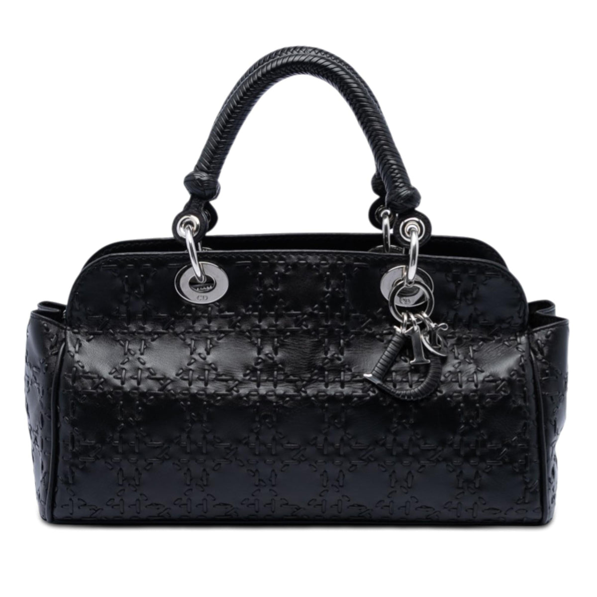 Dior Stitched Lambskin Cannage Handbag
