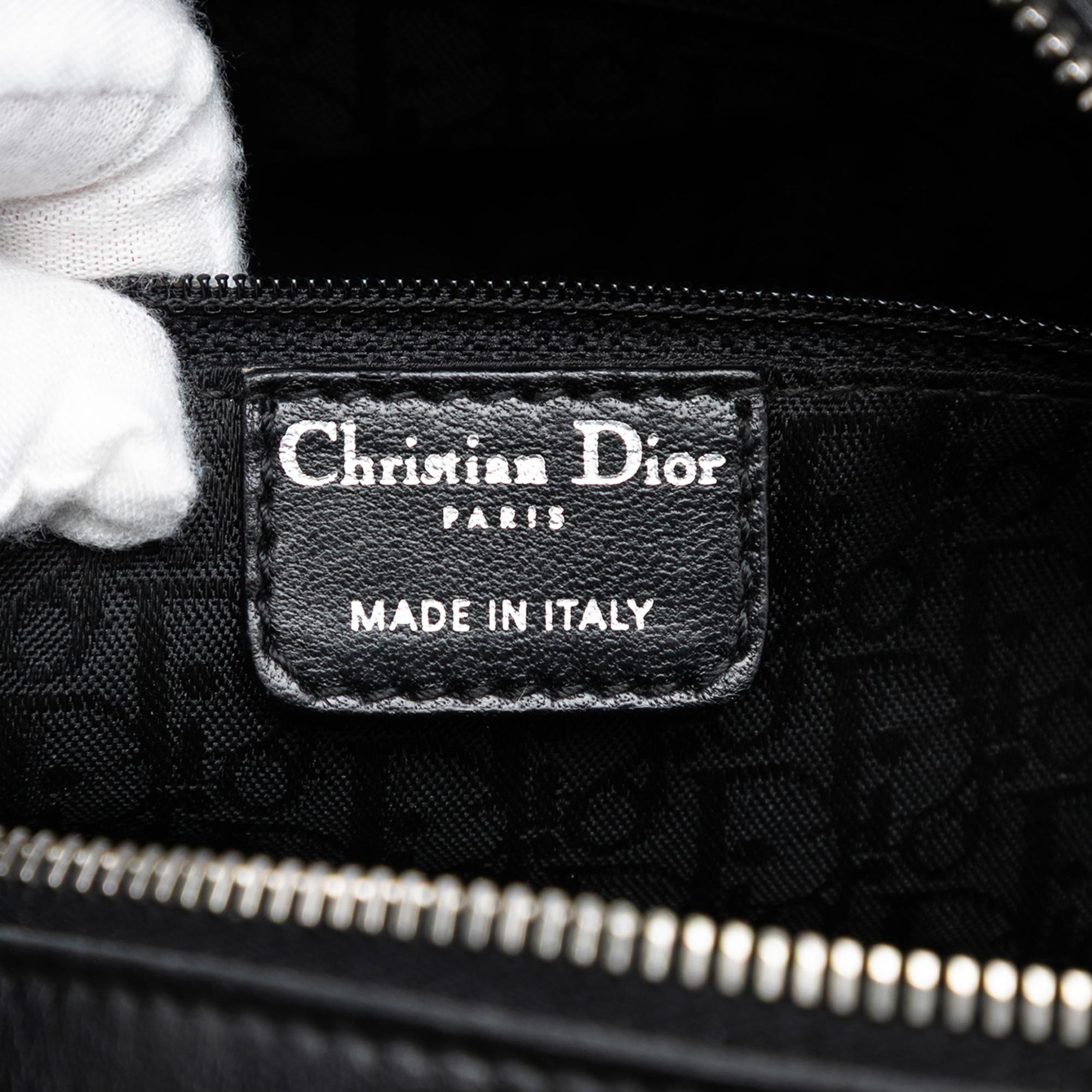 Dior Stitched Lambskin Cannage Handbag