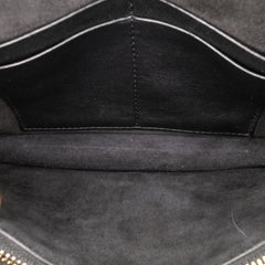 Dior Studded Calfskin Cannage Lady Dior Wallet on Chain