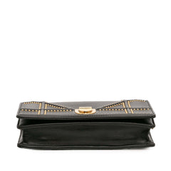 Dior Studded Calfskin Diorama Wallet on Chain