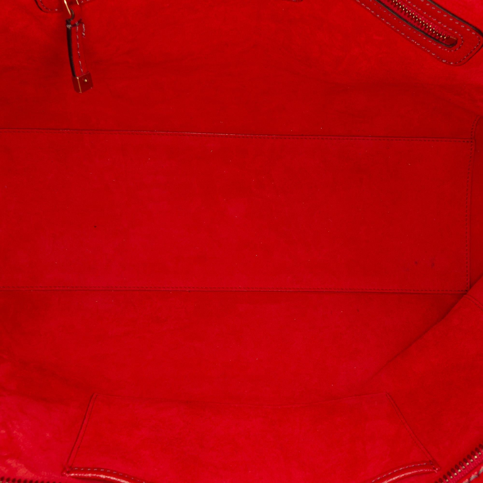 Dior Studded Goatskin Diorangeles Convertible Tote