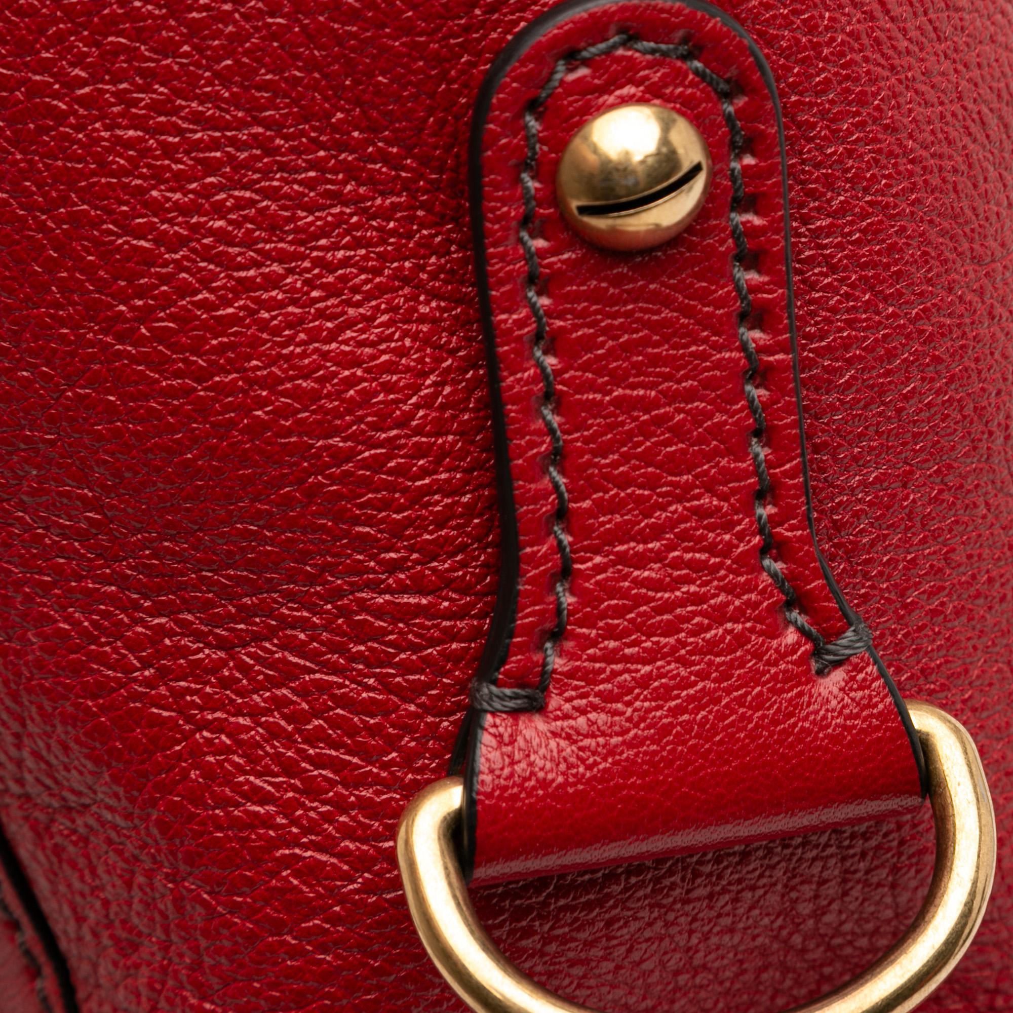 Dior Studded Goatskin Diorangeles Convertible Tote