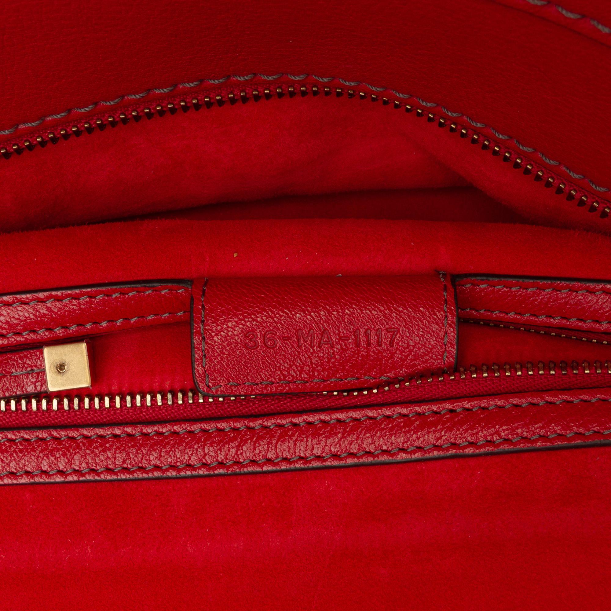 Dior Studded Goatskin Diorangeles Convertible Tote