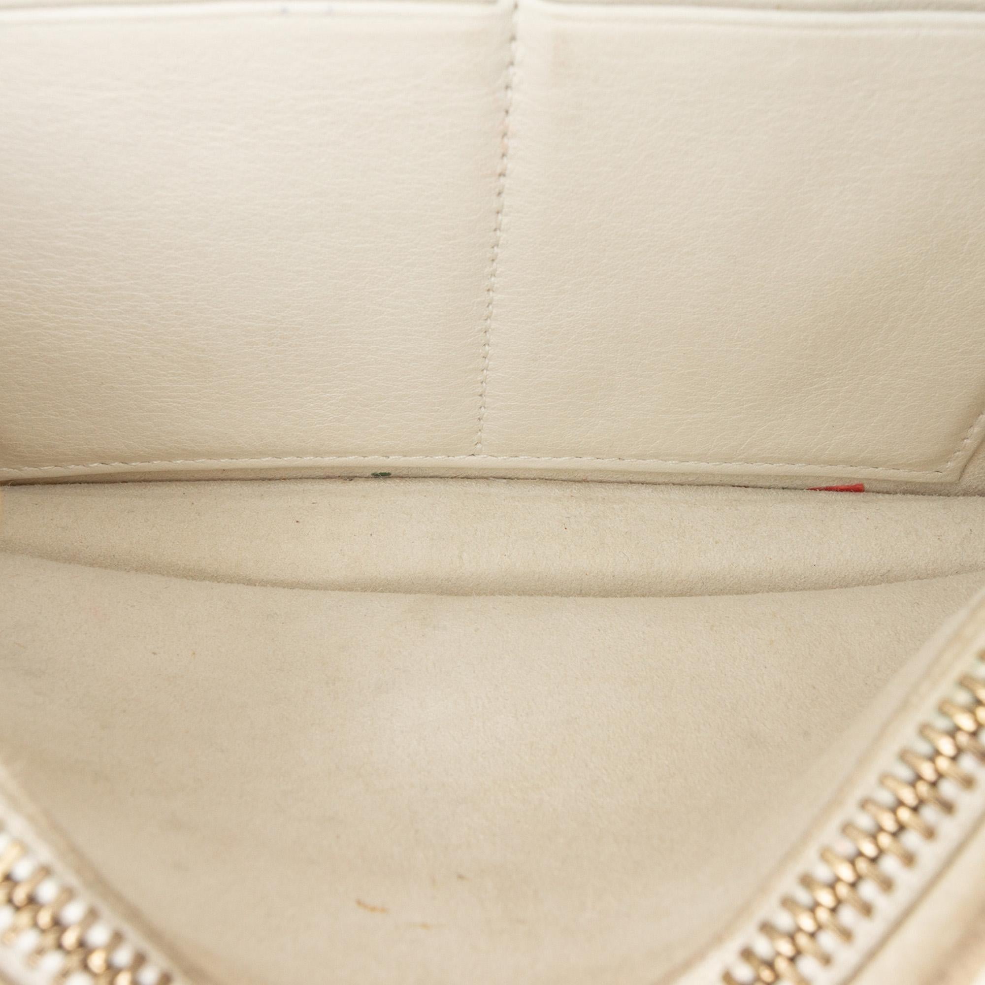 Dior Studded Lambskin Diorama Wallet on Chain
