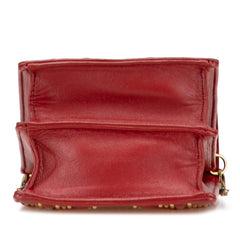Dior Studded Lambskin Vertical Diorama Crossbody
