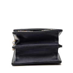 Dior Studded Lambskin Vertical Diorama Crossbody