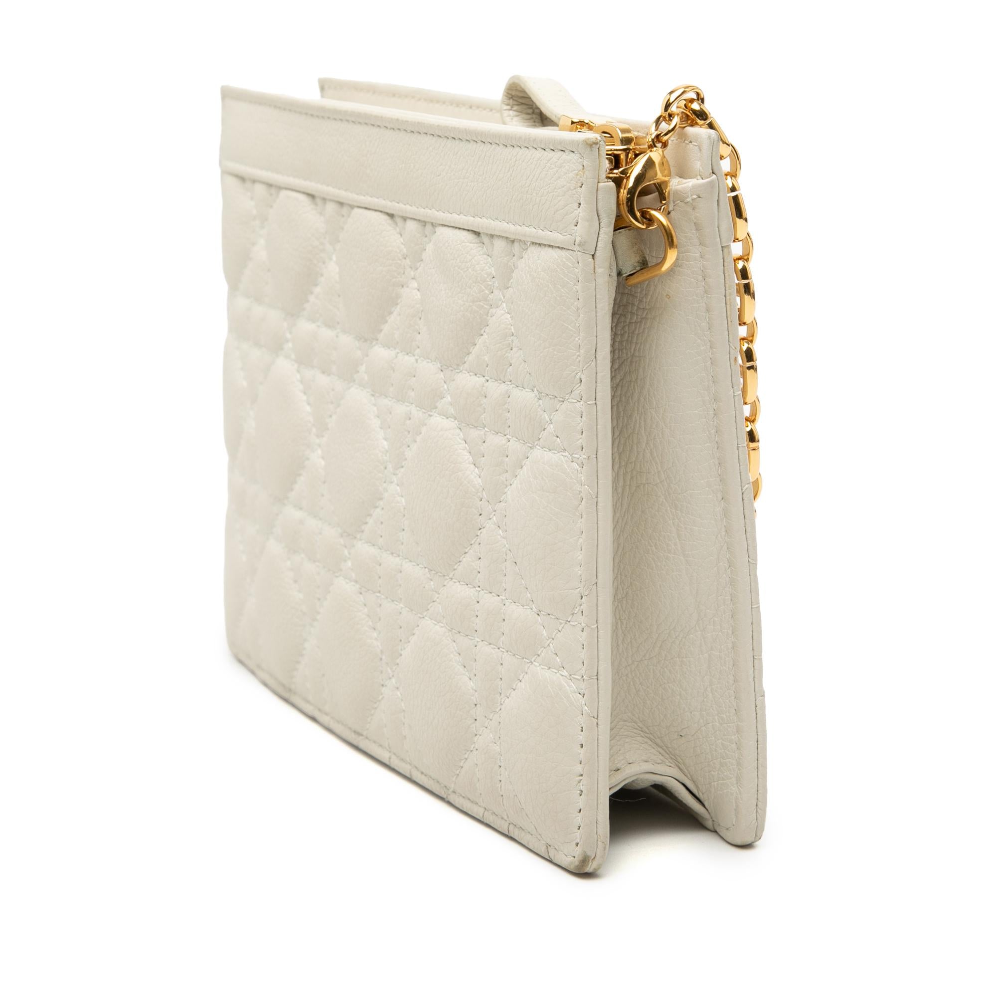 Dior Supple Cannage Calfskin Caro Every Dior Pouch