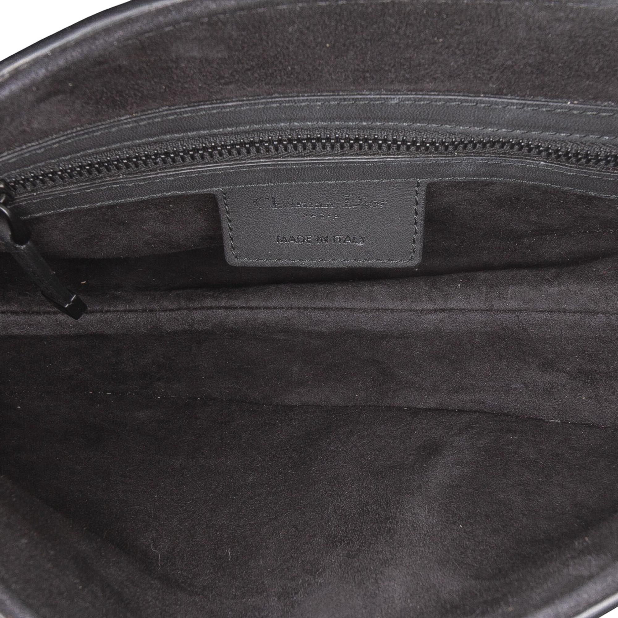 Dior Ultra Matte Calfskin Saddle Bag