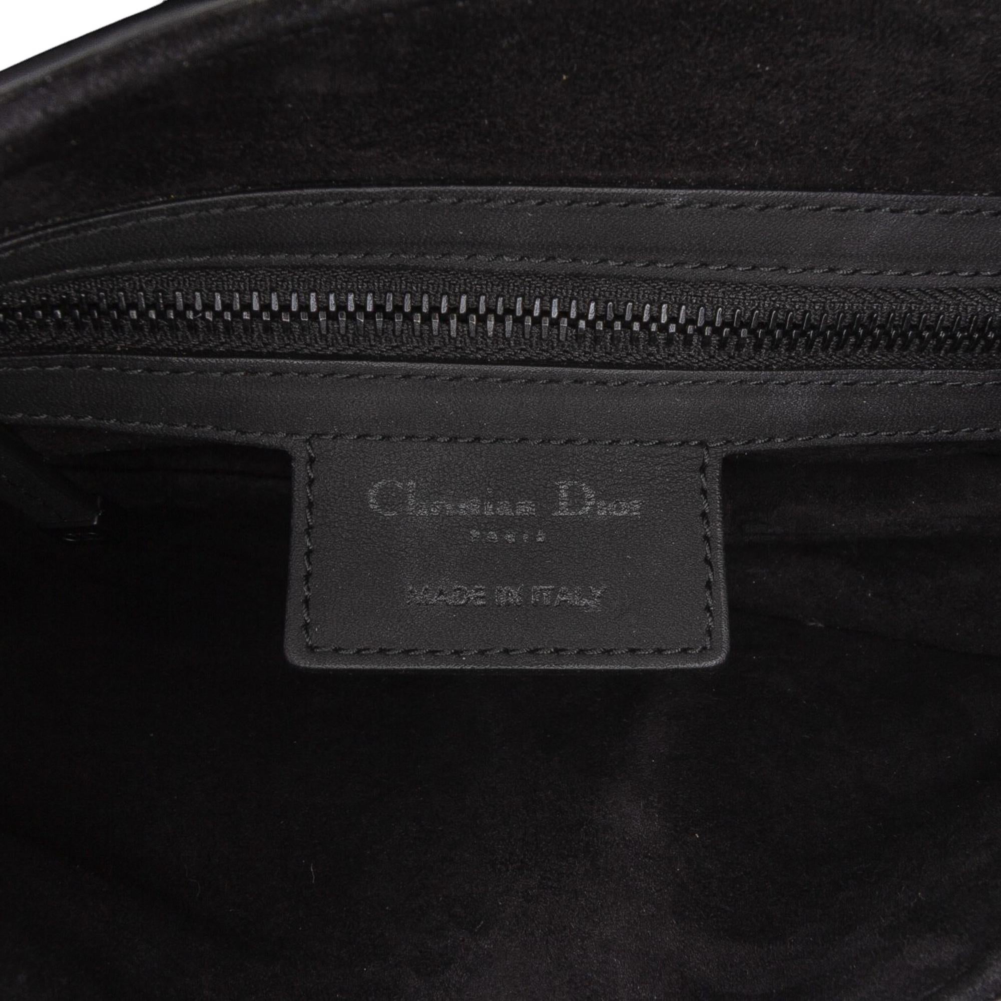 Dior Ultra Matte Calfskin Saddle Bag