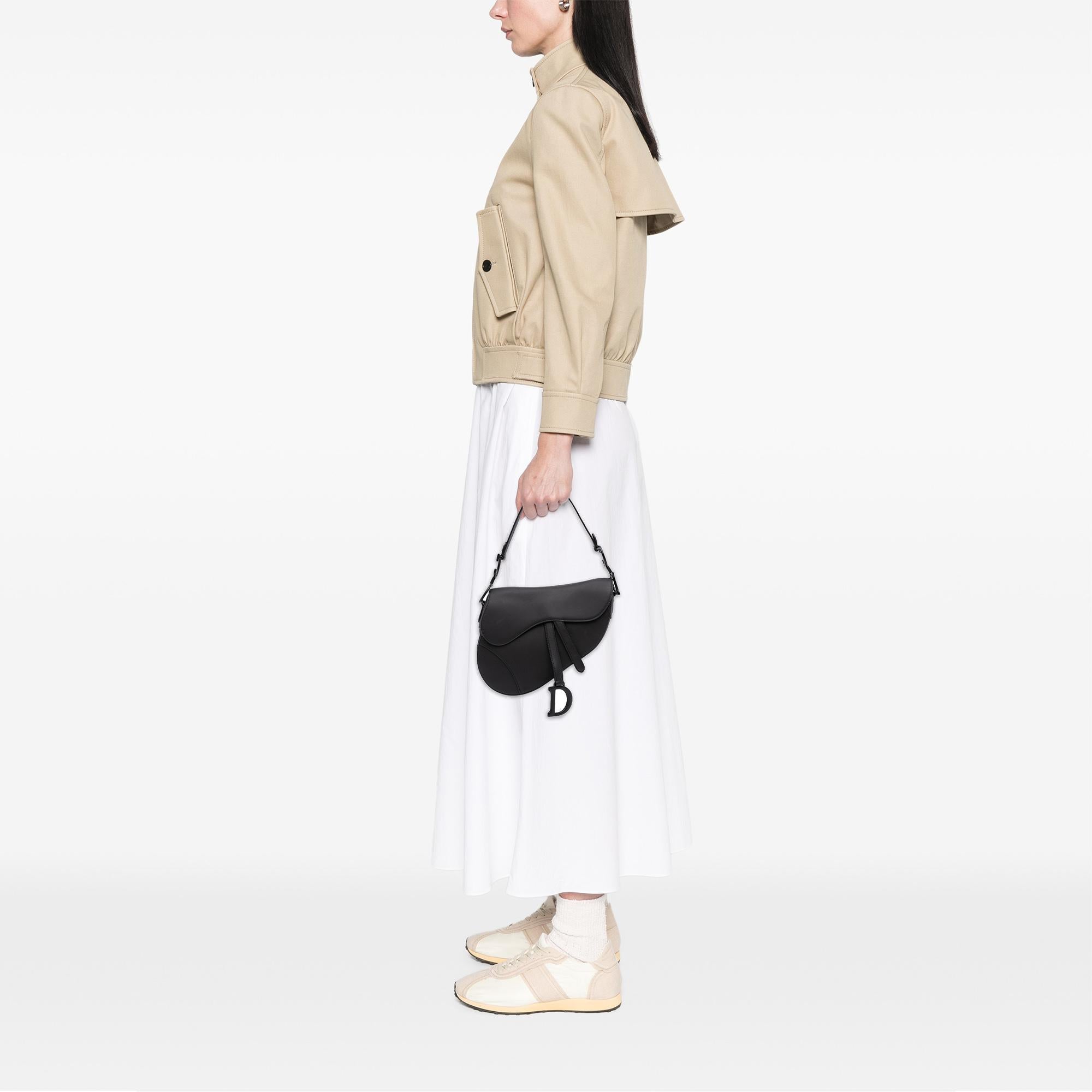 Dior Ultra Matte Calfskin Saddle Bag